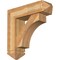 Ekena Millwork Westlake Arts and Crafts Rough Sawn Bracket w/ Offset Brace, Western Red Cedar, 8"W x 28"D x 28"H BKT0806X28X28WTL03RWR - alternate 1
